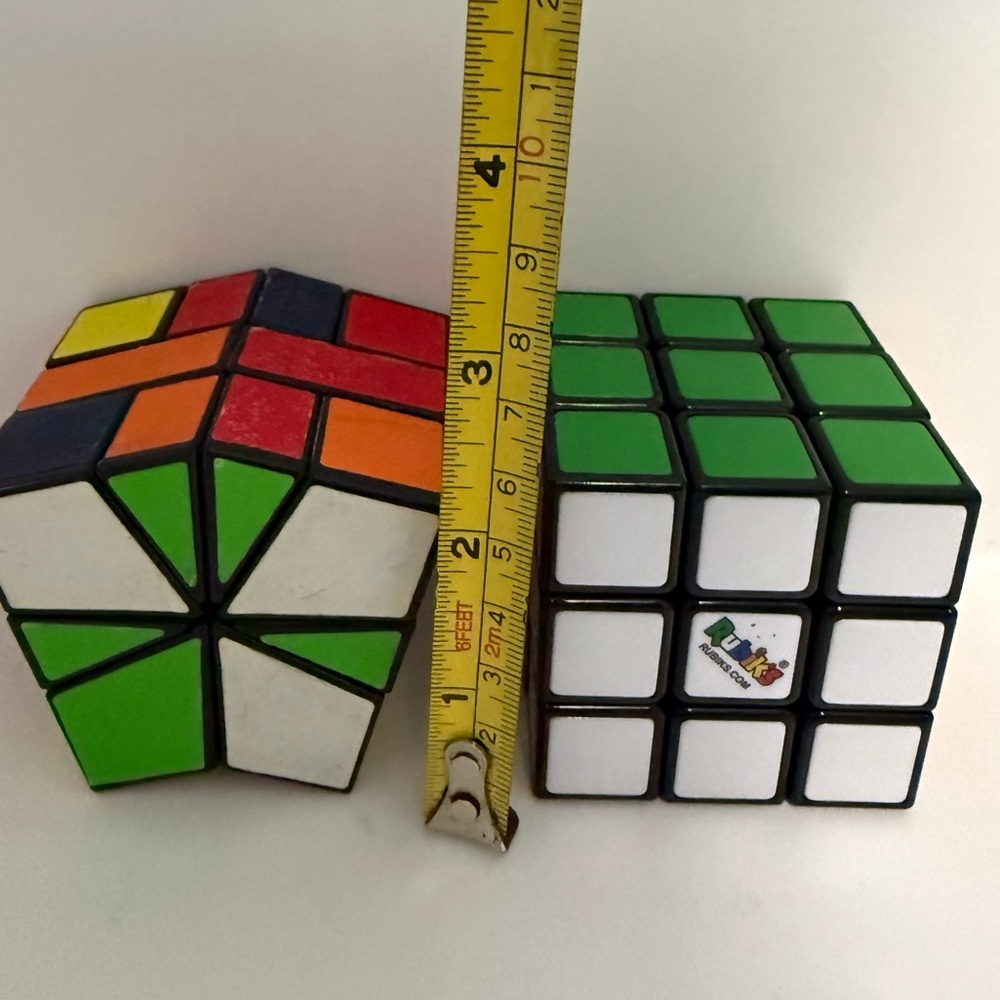 Rubik-Style 3x3 Cube and Windmill Puzzle Set - Multicolor - Picture 9 of 10